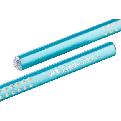 Artikelbild 9 für FABER-CASTELL Grip Sparkle Bleistift-Set B ocean metallic, 1 Set, Artikelnummer 277909