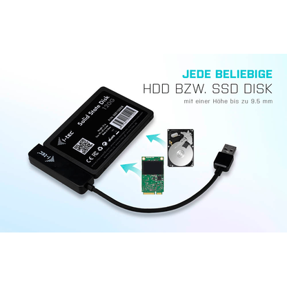 Artikelbild 9 für i-tec® MySafe USB 3.0 Easy Festplattengehäuse, Artikelnummer 662068