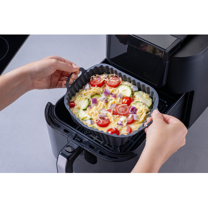 Artikelbild 8 für FACKELMANN Backform für Heißluftfritteuse 45104 Silikon Ø 17,0 x 17,0 cm, 1 St., Artikelnummer 584328