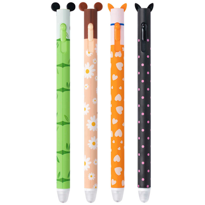 Artikelbild 3 für JOLLY Gelschreiber Tiermotive 0,5 mm, Schreibfarbe: blau, 4 St., Artikelnummer 741377