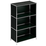 Artikelbild 1 für viasit Aktenregal System4 schwarz 77,9 x 40,4 x 118,2 cm, 1 St., Artikelnummer 214361