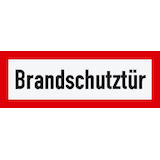 Artikelbild 1 für Brandschutzaufkleber 