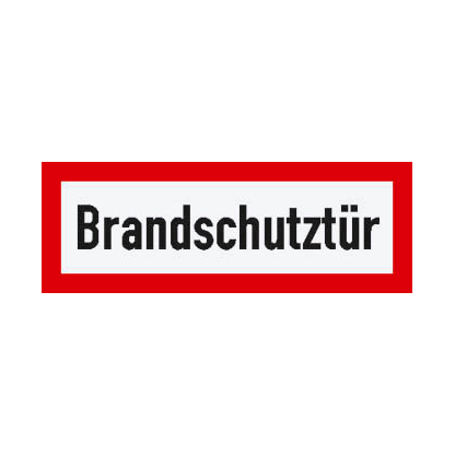 Artikelbild für Brandschutzaufkleber 