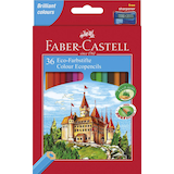 Artikelbild 1 für FABER-CASTELL Castle Buntstifte farbsortiert, 36 St., Artikelnummer 603220