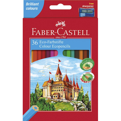 Artikelbild für FABER-CASTELL Castle Buntstifte farbsortiert, 36 St., Artikelnummer 603220