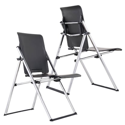 Artikelbild für rocada Klappstühle RD-992 schwarz Kunststoff, 2 St., Artikelnummer 686182