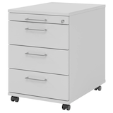 Artikelbild 1 für HAMMERBACHER AC30 Rollcontainer lichtgrau 4 Auszüge 42,8 x 58,0 x 59,0 cm, Artikelnummer 992545