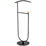 Artikelbild 1 für HAKU Möbel Herrendiener 21554 schwarz Metall 47,0 x 115,0 cm, Artikelnummer 551842