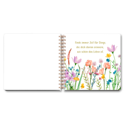 Artikelbild 2 für LUMA Gästebuch Wildblumen ca. DIN A5 blanko, Hardcover 100 Seiten, 1 St., Artikelnummer 114617