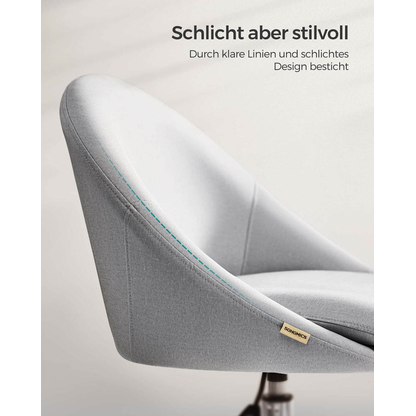 Artikelbild 6 für SONGMICS Besuchersessel OBG020G01V1 grau Stoff, 1 St., Artikelnummer 290266