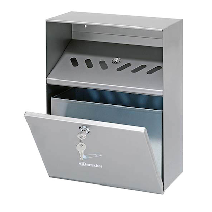 Artikelbild für Bartscher Wandaschenbecher silber, 1 St., Artikelnummer 425508