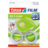 Artikelbild 1 für tesa ECO & CLEAR Klebefilm transparent 19,0 mm x 10,0 m 1 Set, Artikelnummer 518229