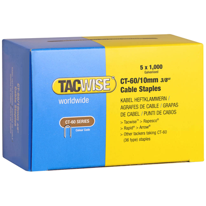 Artikelbild 3 für TACWISE™ Tackerklammern Typ CT-60/10 mm, 0354 10 mm, 5.000 St., Artikelnummer 584619