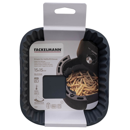 Artikelbild 2 für FACKELMANN Backform für Heißluftfritteuse 45104 Silikon Ø 17,0 x 17,0 cm, 1 St., Artikelnummer 584328