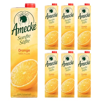 Artikelbild für Amecke Sanfte Säfte Orange Fruchtsaftkonzentrat 6x 1,0 l, Artikelnummer 532646
