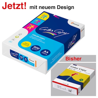 Artikelbild für mondi Laserpapier Color Copy DIN A4 200 g/qm 250 Blatt, Artikelnummer 306377