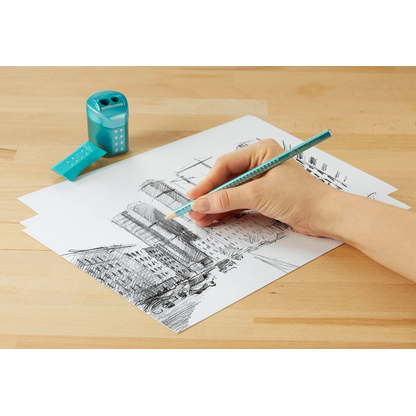 Artikelbild 10 für FABER-CASTELL Grip Sparkle Bleistift-Set B ocean metallic, 1 Set, Artikelnummer 277909