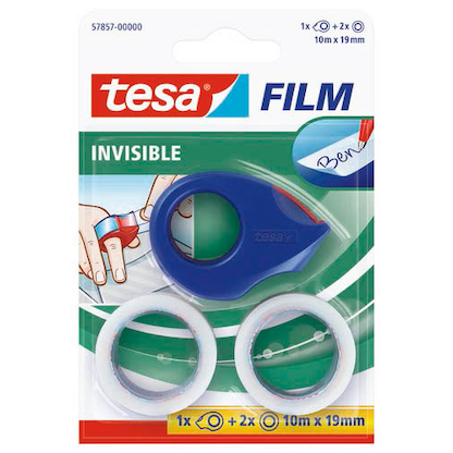Artikelbild für tesa INVISIBLE Klebefilm matt 19,0 mm x 10,0 m 1 Set, Artikelnummer 518256