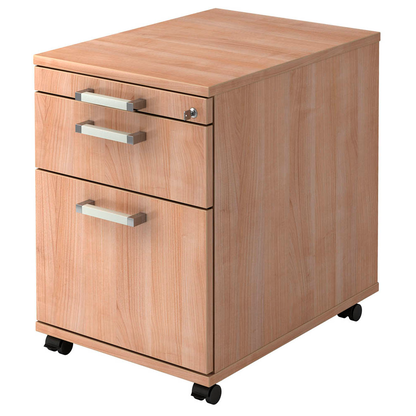 Artikelbild für HAMMERBACHER Solid AC20 Rollcontainer nussbaum 3 Auszüge 42,8 x 58,0 x 59,0 cm, Artikelnummer 399319