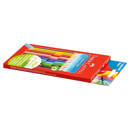 Artikelbild 8 für FABER-CASTELL Colour GRIP Buntstifte farbsortiert, 12 St., Artikelnummer 534271