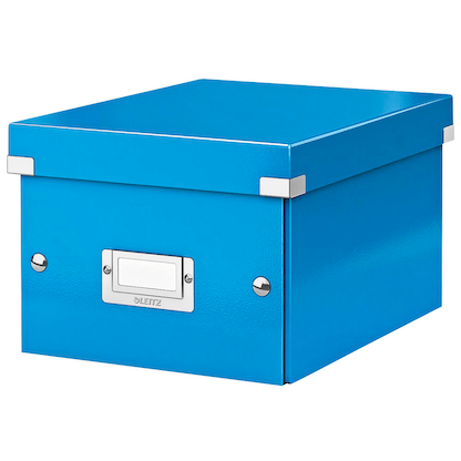 Artikelbild für LEITZ Click & Store Aufbewahrungsbox 7,4 l blau 21,6 x 28,2 x 16,0 cm, 1 St., Artikelnummer 127175