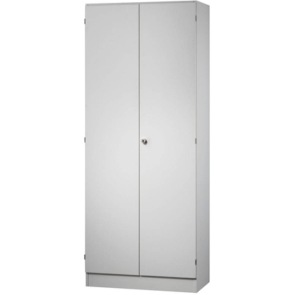 Artikelbild für HAMMERBACHER Aktenschrank Haziender, V6100/5/5/SG lichtgrau 4 Fachböden 80,0 x 42,0 x 200,4 cm, Artikelnummer 792531