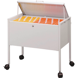 Artikelbild 1 für DURABLE Hängemappenwagen abschließbar grau für bis zu 80 Hängemappen, Artikelnummer 485522