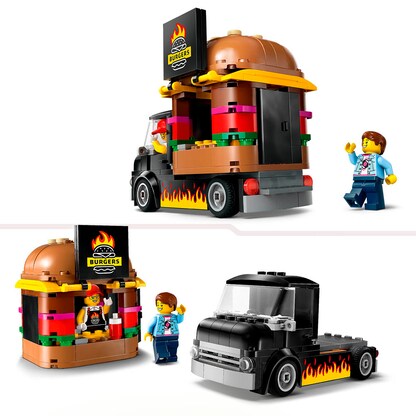 Artikelbild 6 für LEGO® City 60404 Burger-Truck Bausatz, Artikelnummer 238646