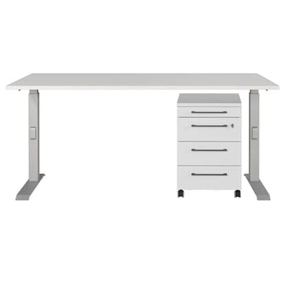 Artikelbild für GERMANIA Agenda Office Büromöbel-Set lichtgrau, Artikelnummer 401426