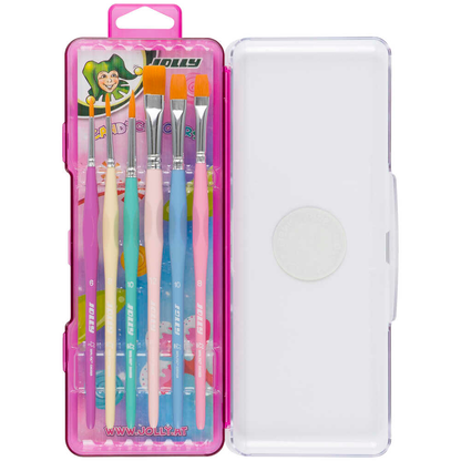 Artikelbild 2 für JOLLY Candy Colours Pinsel-Set Größe 6, 2x 8, 2x 10, 12, Artikelnummer 794168