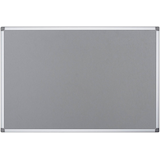 Artikelbild 1 für Bi-Office Pinnwand Feuerhemmend 90,0 x 60,0 cm Textil grau, Artikelnummer 931749