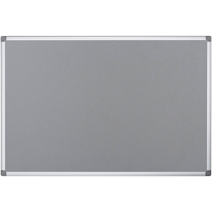Artikelbild für Bi-Office Pinnwand Feuerhemmend 90,0 x 60,0 cm Textil grau, Artikelnummer 931749