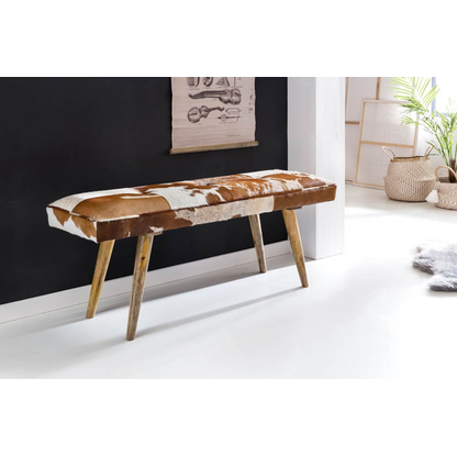 Artikelbild 4 für WOHNLING Sitzbank WL5.103 braun Leder 120,0 cm, Artikelnummer 545208