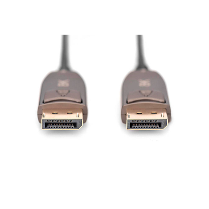 Artikelbild 2 für DIGITUS DisplayPort/DisplayPort Glasfaserkabel AK-340107-150-S 10,0 m schwarz, 1 St., Artikelnummer 382257