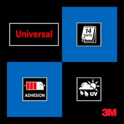 Artikelbild 9 für 3M 2090 Malerband blau 30,0 mm x 50,0 m 1 Rolle, Artikelnummer 477579