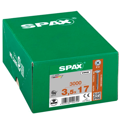 Artikelbild 2 für SPAX® Universalschrauben Z2 Rückwandkopf WIROX 0281010350172 3,5 mm x 17 mm, 3.000 St., Artikelnummer 395826