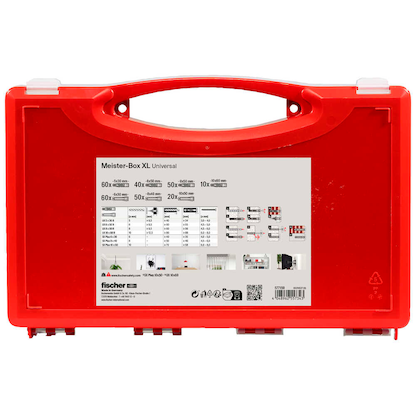 Artikelbild 5 für fischer Meister-Box XL Universal 577159 Universaldübel-Sortiment, 290-teilig, Artikelnummer 812366