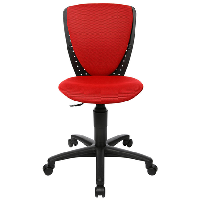Artikelbild 2 für Topstar Kinderdrehstuhl High S'cool®, 70570BB20 Stoff rot, Gestell schwarz, Artikelnummer 164850