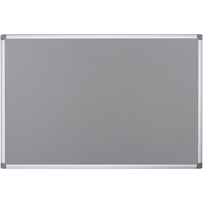 Artikelbild für Bi-Office Pinnwand Feuerhemmend 120,0 x 90,0 cm Textil grau, Artikelnummer 931764