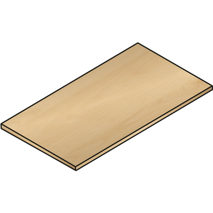 Artikelbild für CP Abdeckplatte königsahorn 80,0 x 42,0 x 2,5 cm, Artikelnummer 765323