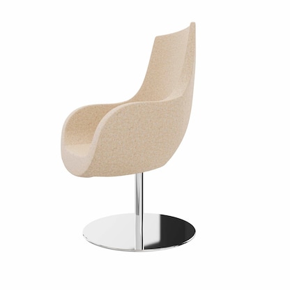 Artikelbild 2 für fm Besuchersessel Pirum sand chrome Stoff 71,0 x 71,0 x 108,5 cm, 1 St., Artikelnummer 447967