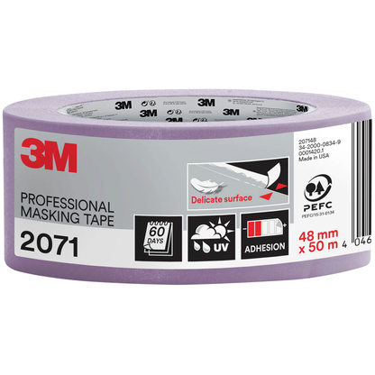 Artikelbild für 3M 2071 Malerband violett 48,0 mm x 50,0 m 1 Rolle, Artikelnummer 477586