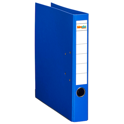 Artikelbild 2 für büroplus Ordner blau Kunststoff 5,0 cm DIN A4, 1 St., Artikelnummer 257022