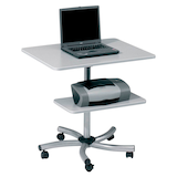 Artikelbild 1 für rocada Stehpult höhenverstellbar grau, Artikelnummer 585998