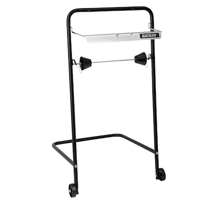 Artikelbild für KATRIN Putzrollenhalter 54909 schwarz Metall, 1 St., Artikelnummer 263543