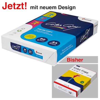 Artikelbild für mondi Laserpapier Color Copy DIN A4 90 g/qm 500 Blatt, Artikelnummer 306421