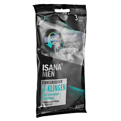 Artikelbild 3 für ISANA MEN Einwegrasierer 8 St., Artikelnummer 456651