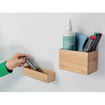 Artikelbild 6 für SIGEL magnetischer Stiftehalter beige Holz 13,0 x 8,0 x 7,5 cm, Artikelnummer 999282