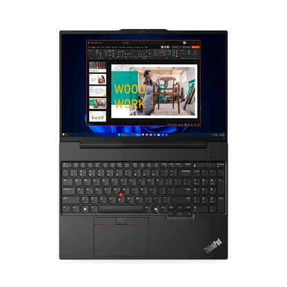 Artikelbild 4 für Lenovo ThinkPad E16 Gen 2 (Intel) Laptop 40,6 cm (16,0 Zoll), 32 GB RAM, 1 TB SSD, Intel® Core™ Ultra 7 155H, Artikelnummer 410146