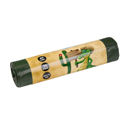 Artikelbild 7 für dundee Müllbeutel 60,0 l schwarz 30,0 µm, 15 St., Artikelnummer 618159